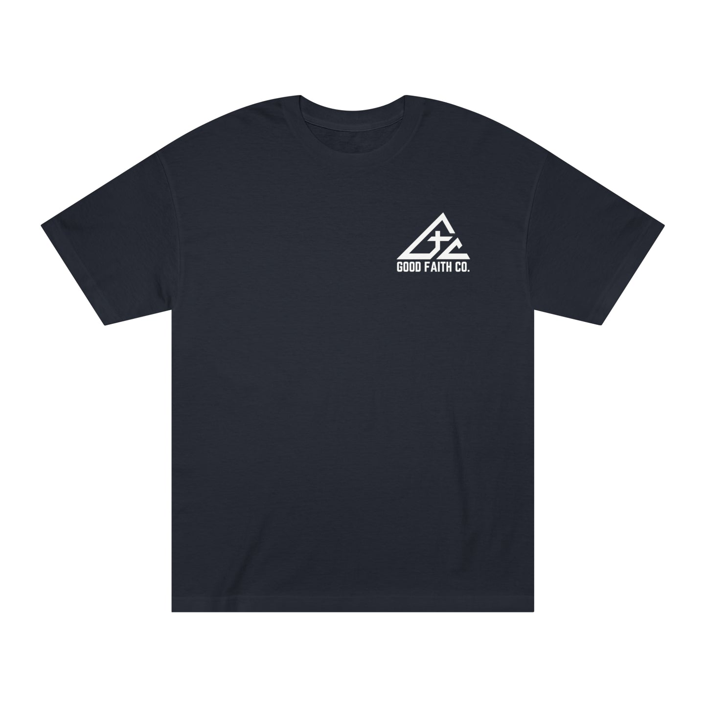 good faith co logo move mountains christian tee black matthew 17 20