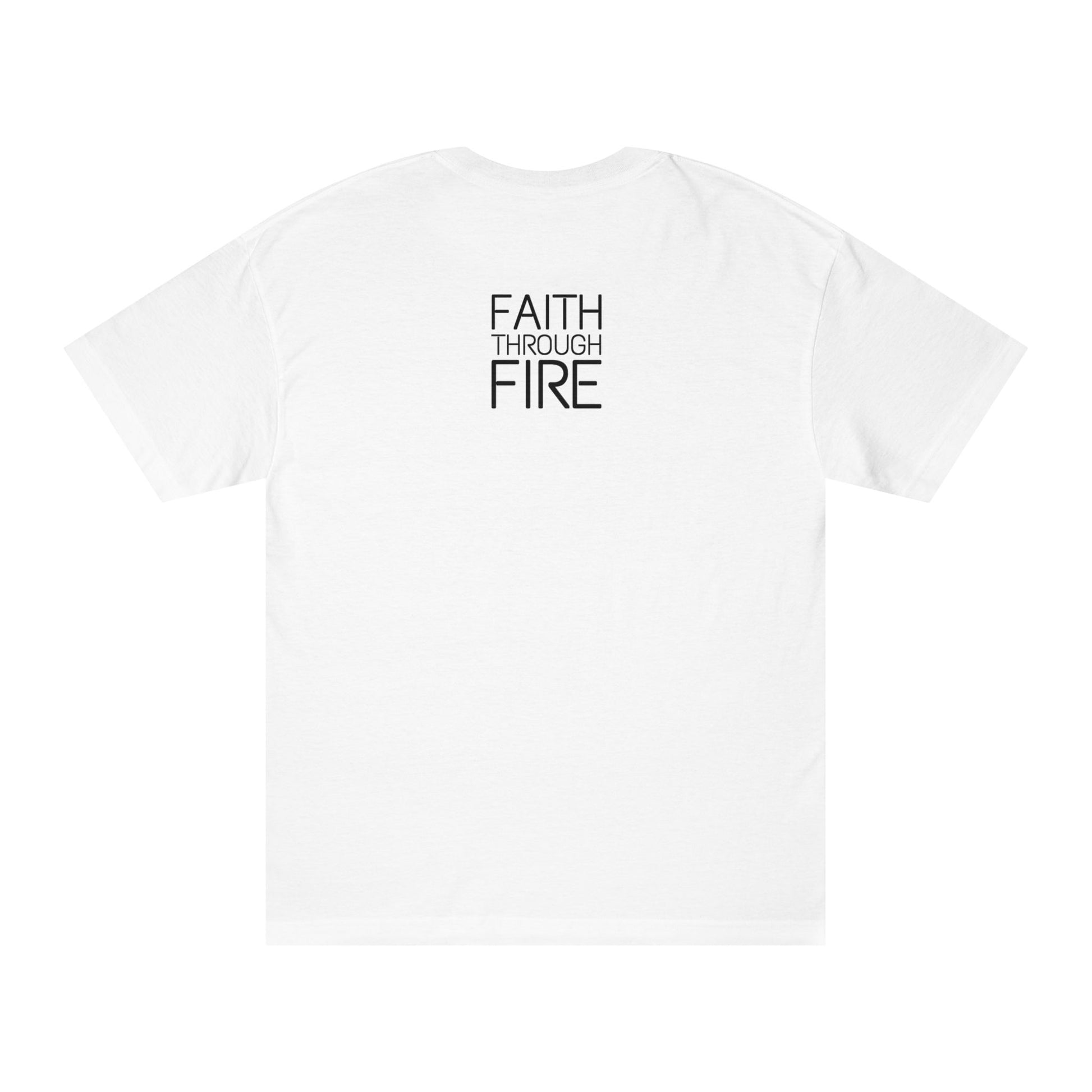 christian tee
t shirt
premium christian clothing
christian clothing
minimalist christian 
minimalist christian shirt
faith through fire
christian symbol
